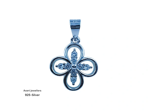 Silver Ladies Fancy Pendant - 1.39