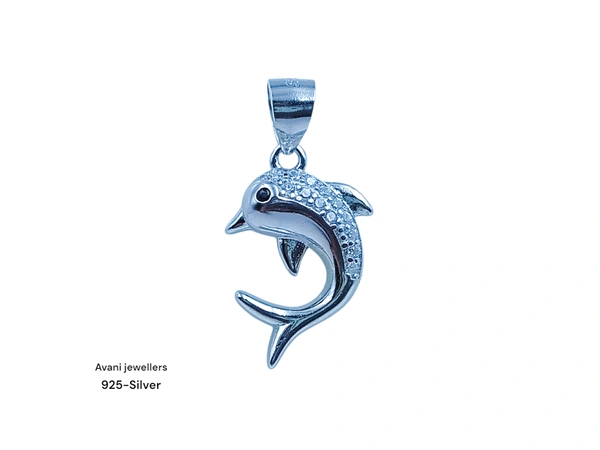 Silver Ladies Fancy Pendant - 2.4