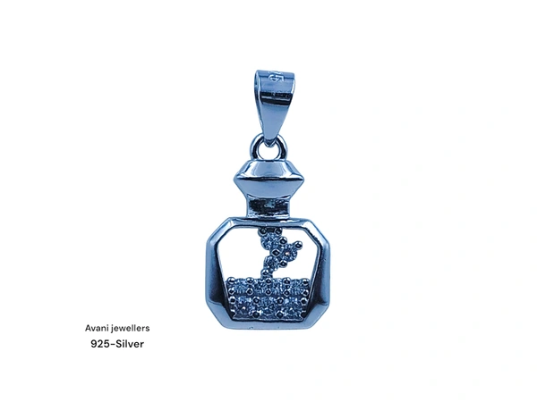 Silver Ladies Fancy Pendant - 1.24