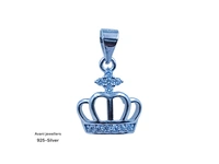 Silver Ladies Fancy Pendant - 1.2