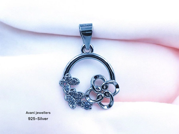 Silver Ladies Fancy Pendant - 1.28