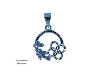 Silver Ladies Fancy Pendant - 1.28