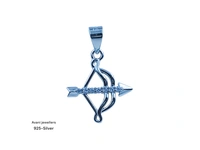 Silver Ladies Fancy Pendant - 1.12