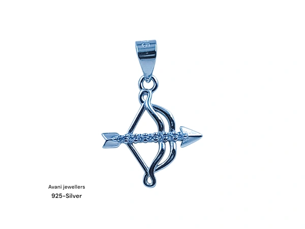 Silver Ladies Fancy Pendant - 1.12