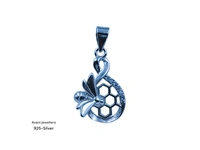 Silver Ladies Fancy Pendant - 1.36