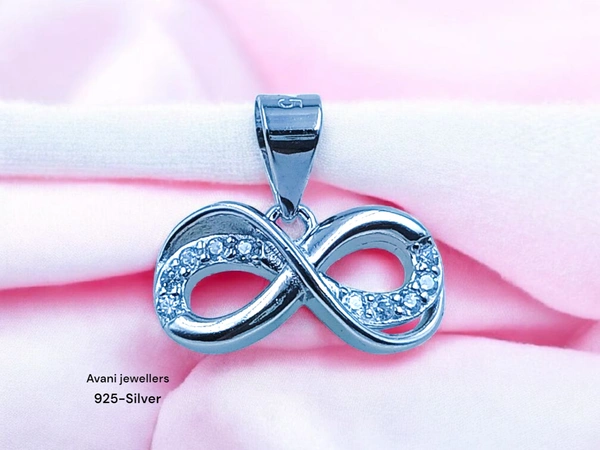 Silver Ladies Fancy Pendant - 1.2