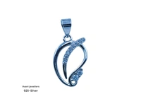 Silver Ladies Fancy Pendant - 1.23