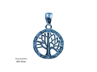 Silver Ladies Fancy Pendant - 1.27