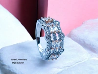 Silver Ladies Fancy Ring - 3.23, 9