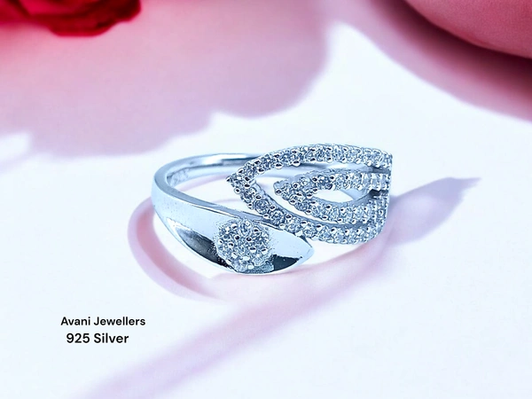 Silver Ladies Fancy Ring - 3.48, 13
