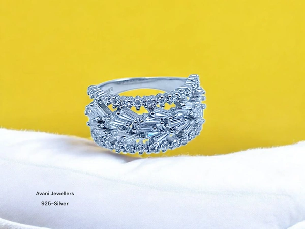 Silver Ladies Fancy Ring - 4.28, 14
