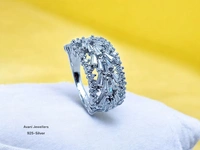 Silver Ladies Fancy Ring - 4.28, 14