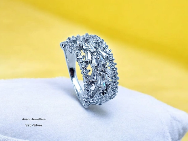 Silver Ladies Fancy Ring - 4.28, 14