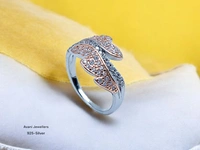 Silver Ladies Fancy Ring - 3.1, 15