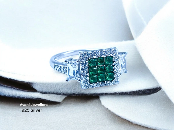 Silver Ladies Fancy Ring - 3.15, 17
