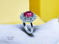 Silver Ladies Fancy Ring - 5.34, 14