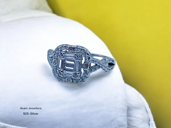 Silver Ladies Fancy Ring - 2.6, 12