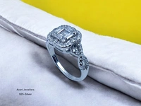 Silver Ladies Fancy Ring - 2.6, 12