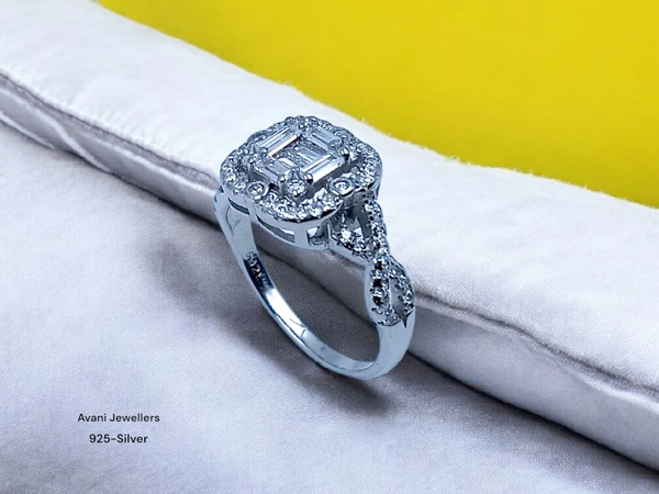 Silver Ladies Fancy Ring - 2.6, 12