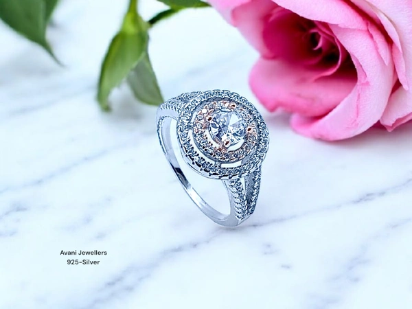 Silver Ladies Fancy Ring - 3.65, 14