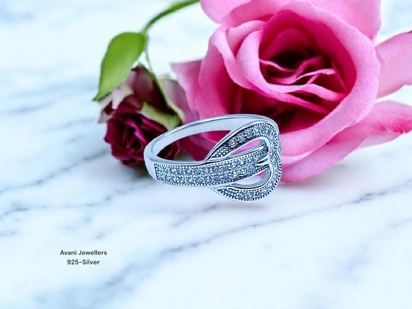 Silver Ladies Fancy Ring - 2.35, 15