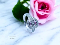 Silver Ladies Fancy Ring - 2.35, 15