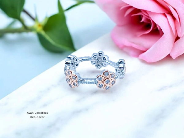 Silver Ladies Fancy Ring - 2.92, 8
