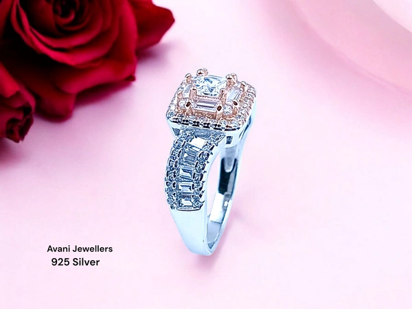 Silver Ladies Fancy Ring - 3.64, 14