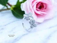 Silver Ladies Fancy Ring - 3.76, 15