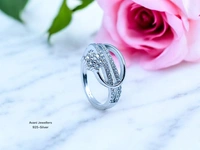 Silver Ladies Fancy Ring - 3.18, 14