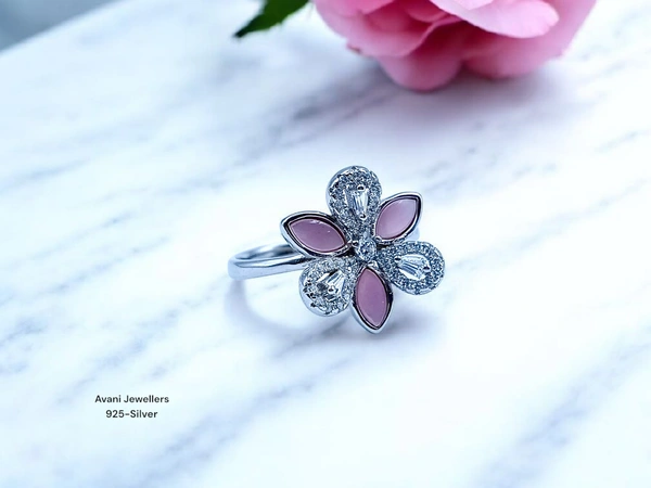 Silver Ladies Fancy Ring - 3.3, 18