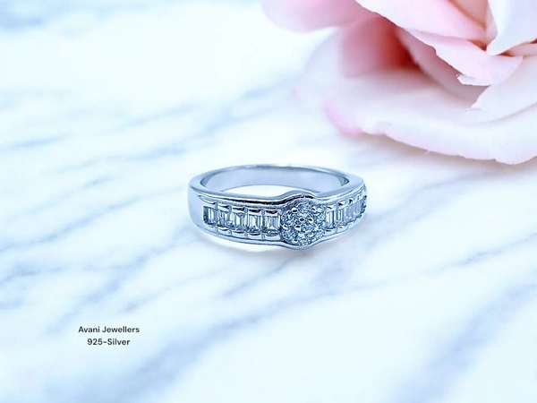 Silver Ladies Fancy Ring - 2.97, 10