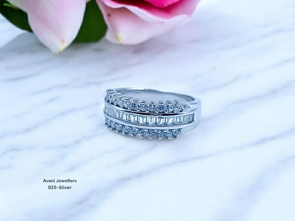 Silver Ladies Fancy Ring - 3.29, 9