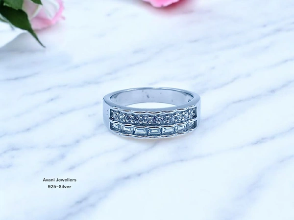 Silver Ladies Fancy Ring - 3.24, 9