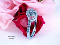 Silver Ladies Fancy Ring - 1.95, Adjustable