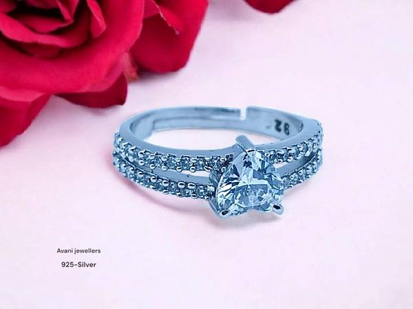 Silver Ladies Fancy Ring - 2.49, Adjustable