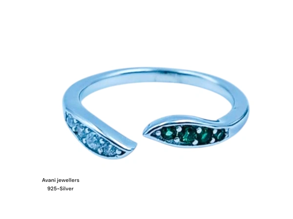 Silver Ladies Fancy Ring - 1.47, Adjustable