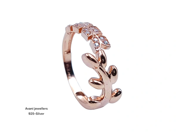 Silver Ladies Fancy Ring - 1.67, 13, Rose