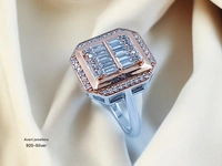 Silver Ladies Fancy Ring - 4.65, 18