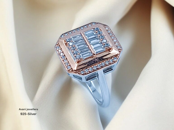 Silver Ladies Fancy Ring - 4.65, 18