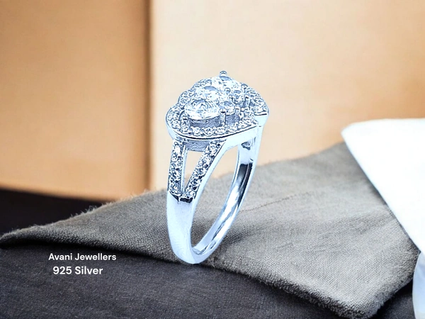 Silver Ladies Fancy Ring - 2.95, 11