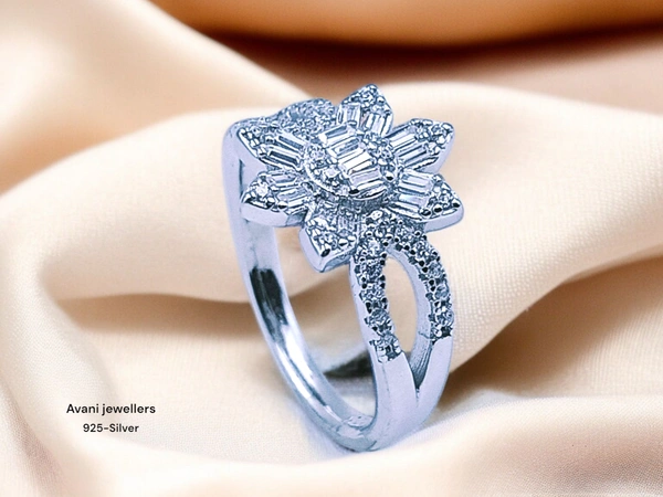 Silver Ladies Fancy Ring - 3.26, 11