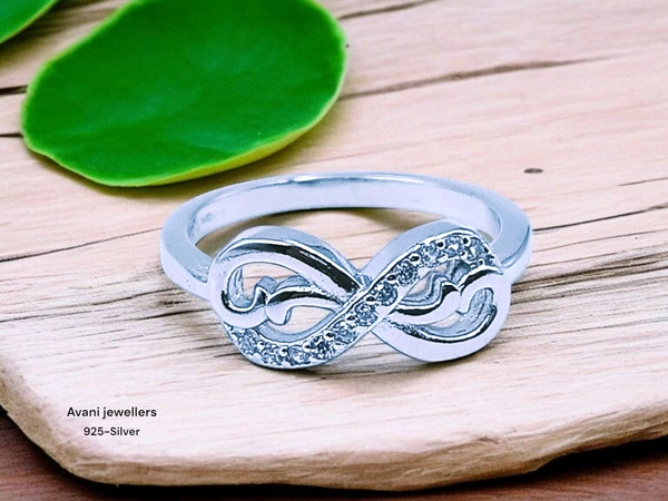 Silver Ladies Fancy Ring - 11, 2.17