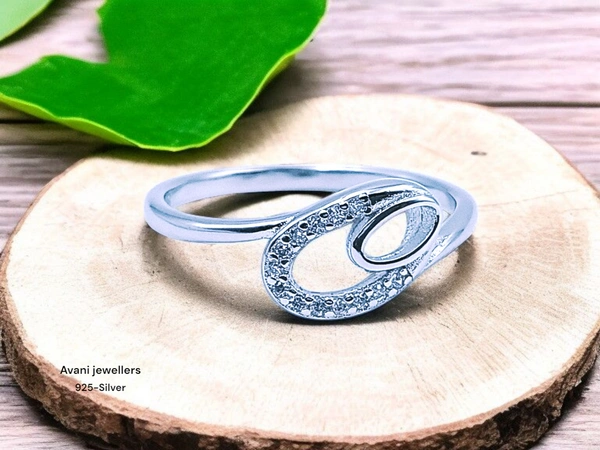 Silver Ladies Fancy Ring - 1.76, 18