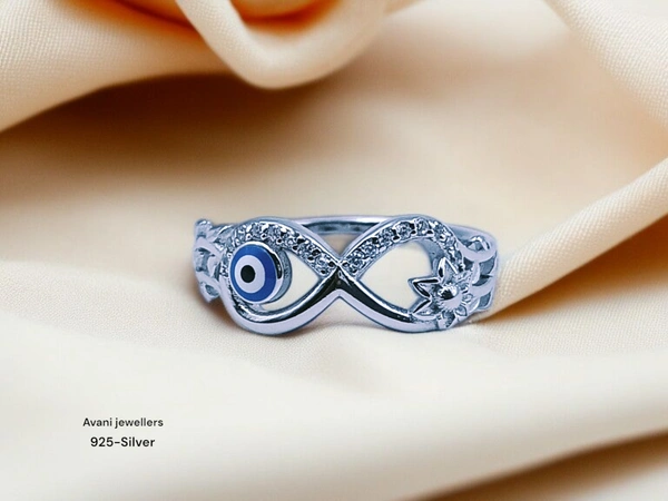 Silver Ladies Fancy Ring - 11, 2.52