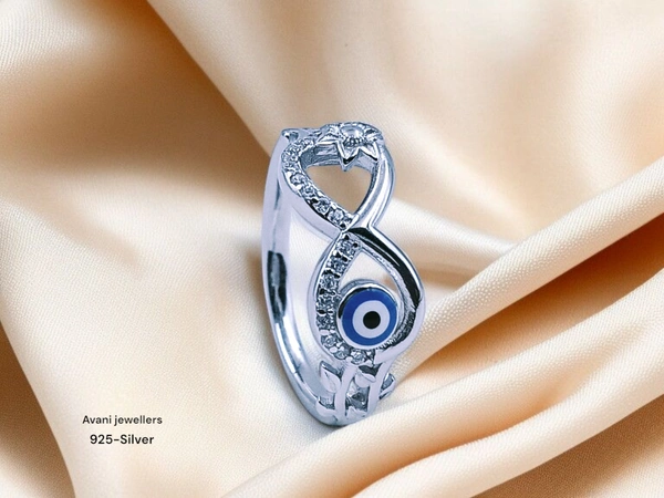 Silver Ladies Fancy Ring - 11, 2.52