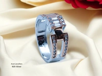 Silver Ladies Fancy Ring - 3.74, 13