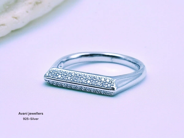 Silver Ladies Fancy Ring - 20, 3.15