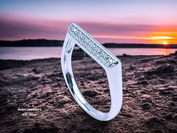 Silver Ladies Fancy Ring - 20, 3.15