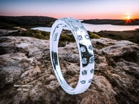 Silver Ladies Fancy Ring - 17, 2.81